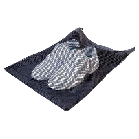 Mesh-Back Shoe Bag