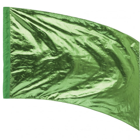 Lava Lamé Flag - Curved Rectangle