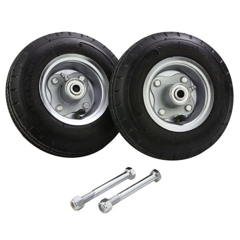 8" Solid Rubber Tires w/Bolts  (for 6' Command Center only)