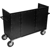 FC Corps Design Enclosed Synth Cart with Shock-mount 12U rack